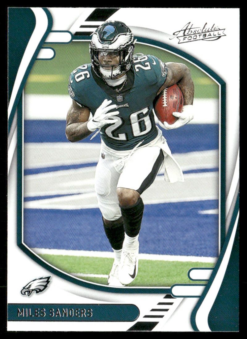 Miles Sanders 2021 Panini Absolute Retail #78 Philadelphia Eagles
