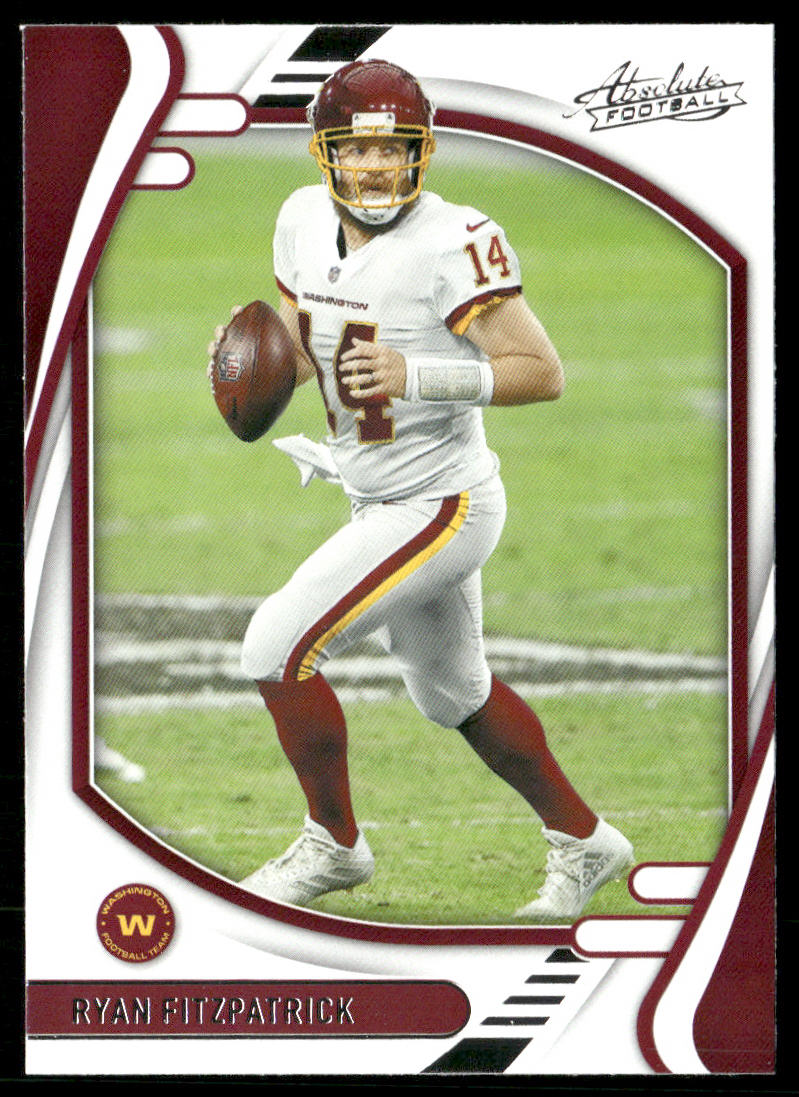 Ryan Fitzpatrick 2021 Panini Absolute Retail #17 Washington Football Team
