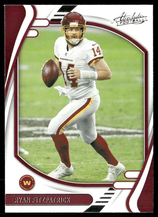 Ryan Fitzpatrick 2021 Panini Absolute Retail #17 Washington Football Team
