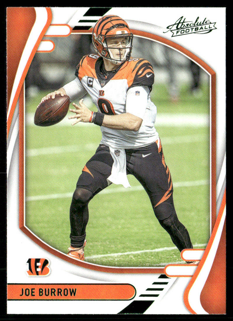 Joe Burrow 2021 Panini Absolute #42 Cincinnati Bengals