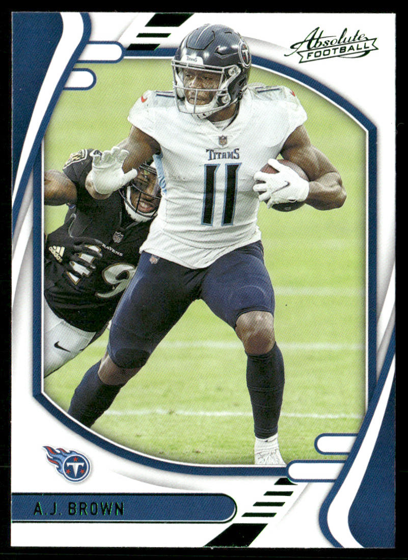 A.J. Brown 2021 Panini Absolute Retail #99 Tennessee Titans