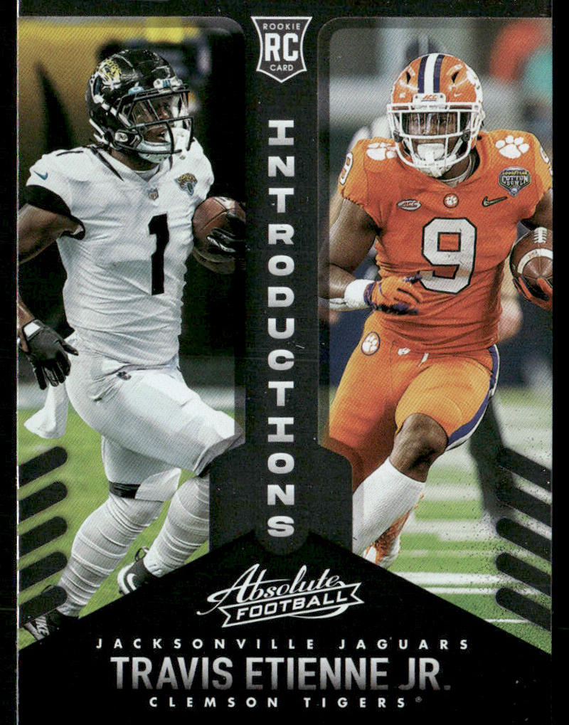 Travis Etienne Jr. 2021 Panini Absolute Introductions #INT-12
