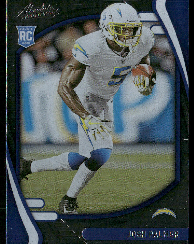 Josh Palmer 2021 Panini Absolute Retail #124 RC Los Angeles Chargers