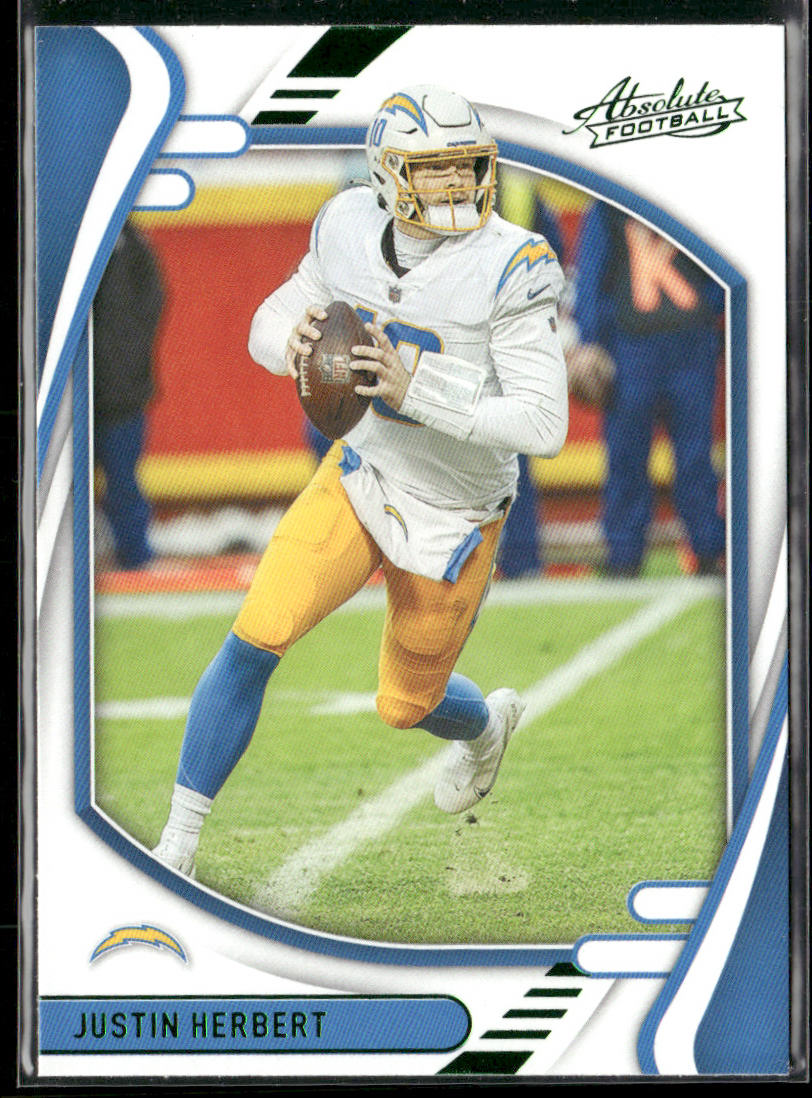 Justin Herbert 2021 Panini Absolute Retail #73 Los Angeles Chargers