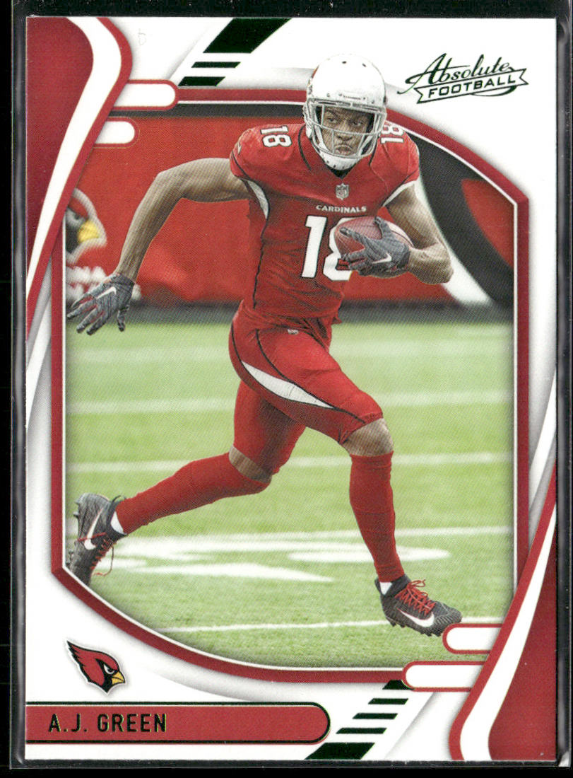 A.J. Green 2021 Panini Absolute Green #16 Arizona Cardinals