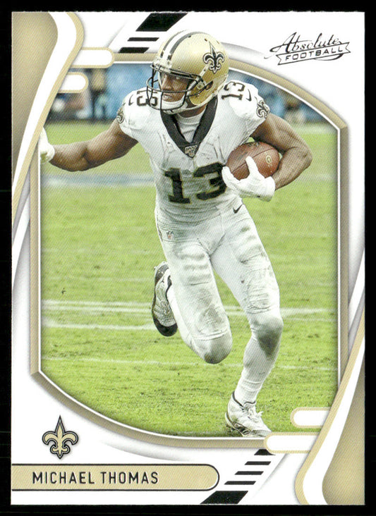 Michael Thomas 2021 Panini Absolute Retail #69 New Orleans Saints