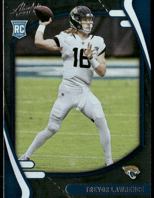 Trevor Lawrence 2021 Panini Absolute Retail #101 RC Jacksonville Jaguars