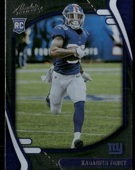 Kadarius Toney 2021 Panini Absolute Retail #110 RC New York Giants