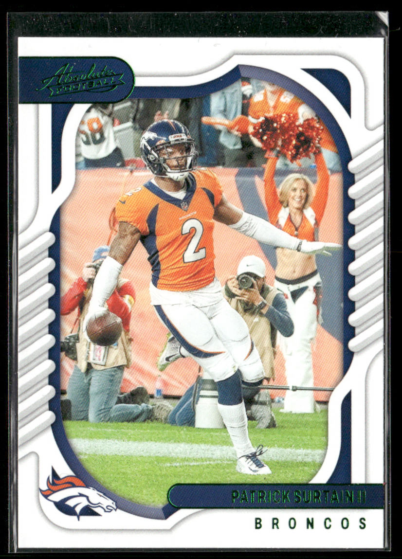 Patrick Surtain II 2022 Panini Absolute Retail #13 Denver Broncos