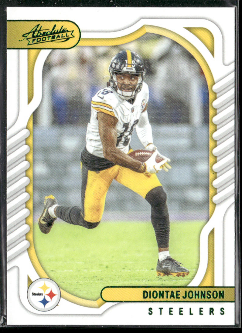 Diontae Johnson 2022 Panini Absolute Retail #92 Pittsburgh Steelers