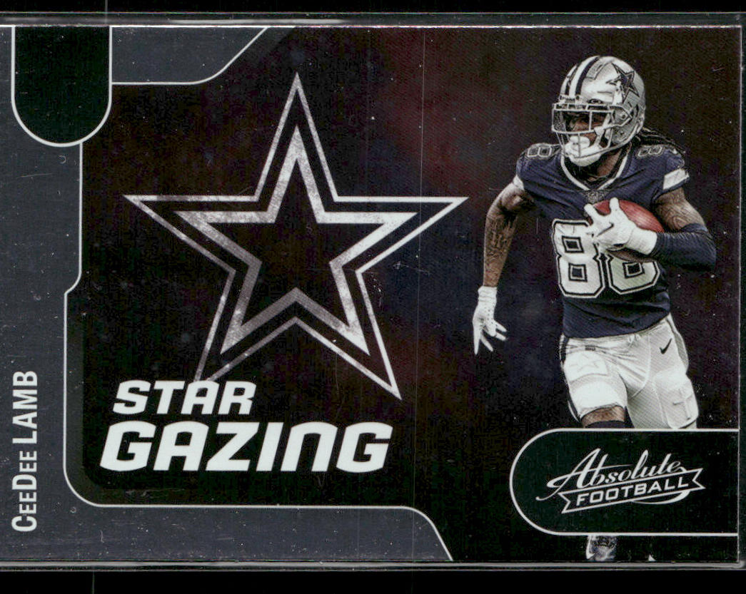 CeeDee Lamb 2022 Panini Absolute Star Gazing #SG-19 Dallas Cowboys