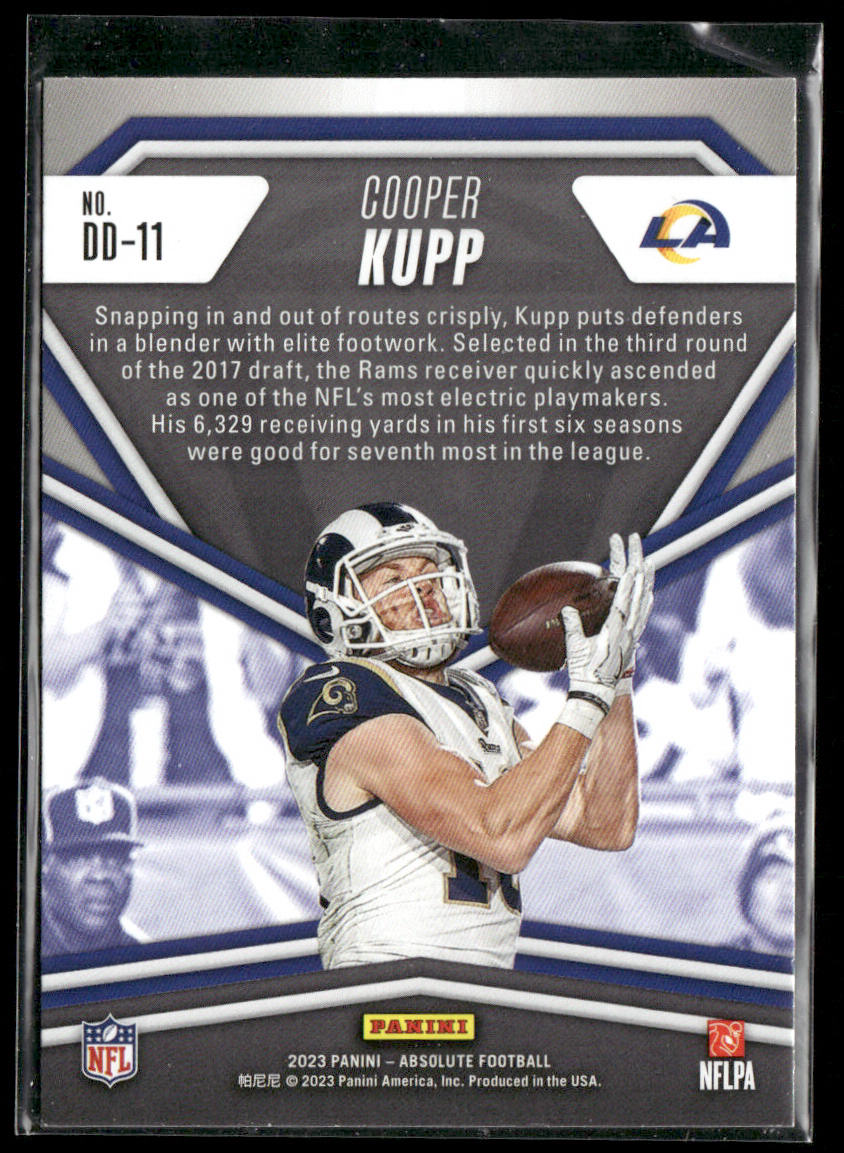 Cooper Kupp 2023 Panini Absolute Draft Diamonds #DD-11 Los Angeles Rams