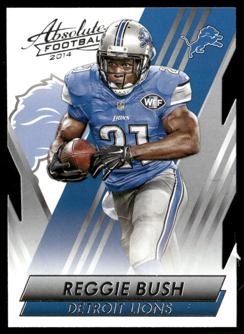 Reggie Bush 2014 Panini Absolute Retail #2 Detroit Lions