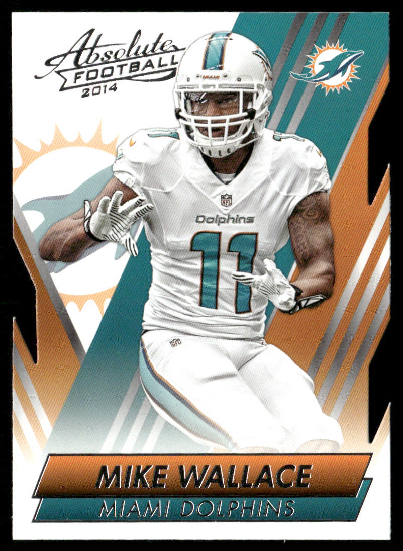 Mike Wallace 2014 Panini Absolute Retail #30 Miami Dolphins