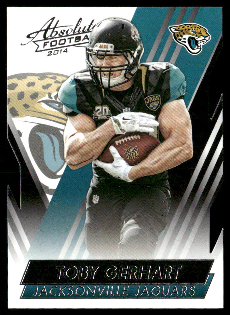Toby Gerhart 2014 Panini Absolute Retail #34 Jacksonville Jaguars