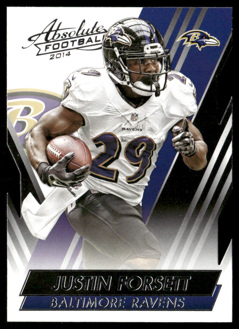 Justin Forsett 2014 Panini Absolute Retail #35 Baltimore Ravens