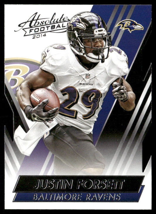 Justin Forsett 2014 Panini Absolute Retail #35 Baltimore Ravens