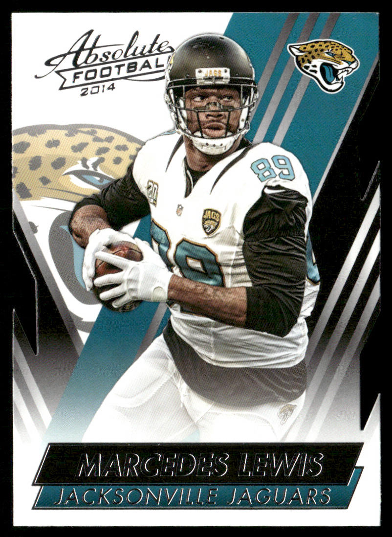 Marcedes Lewis 2014 Panini Absolute Retail #38 Jacksonville Jaguars