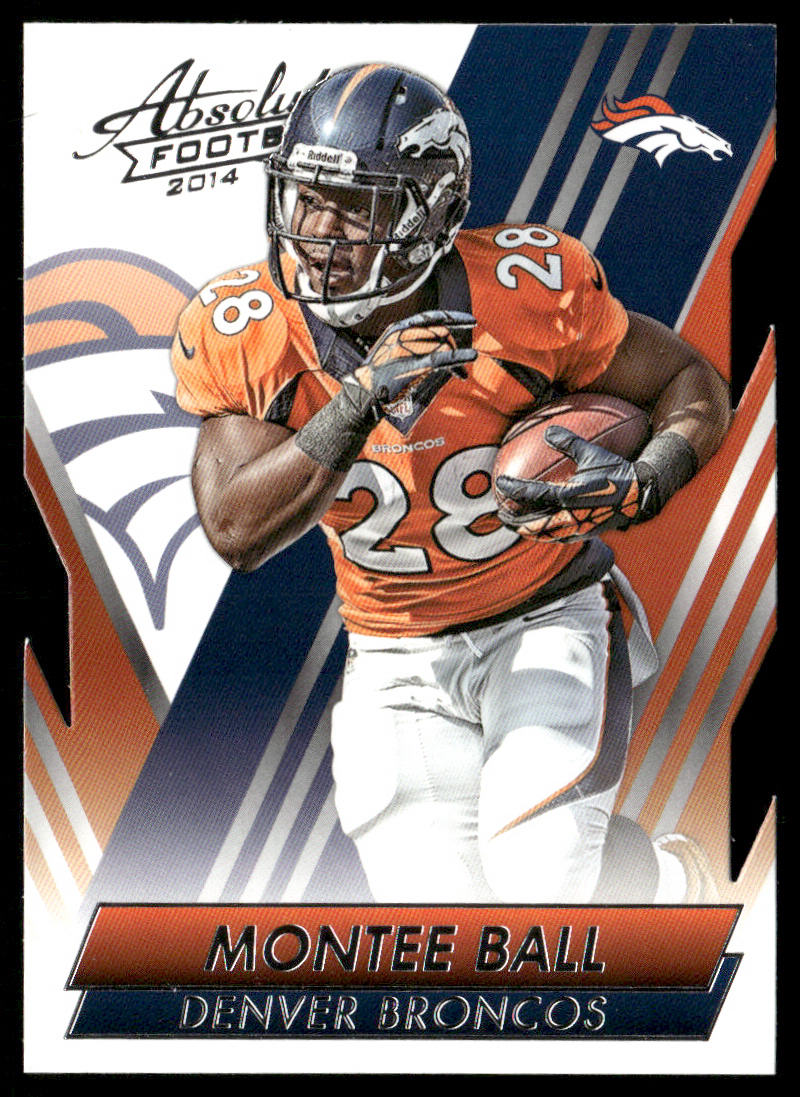 Montee Ball 2014 Panini Absolute Retail #40 Denver Broncos