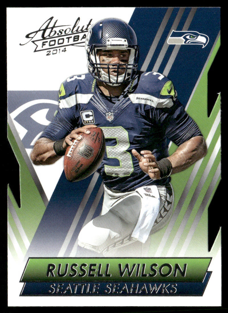 Russell Wilson 2014 Panini Absolute Retail #52 Seattle Seahawks