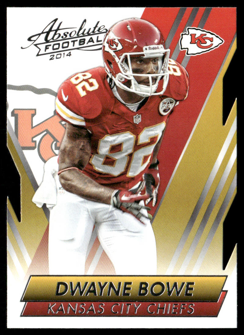 Dwayne Bowe 2014 Panini Absolute Retail #61 Kansas City Chiefs