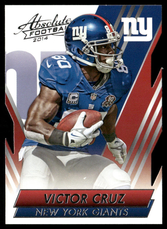 Victor Cruz 2014 Panini Absolute Retail #64 New York Giants