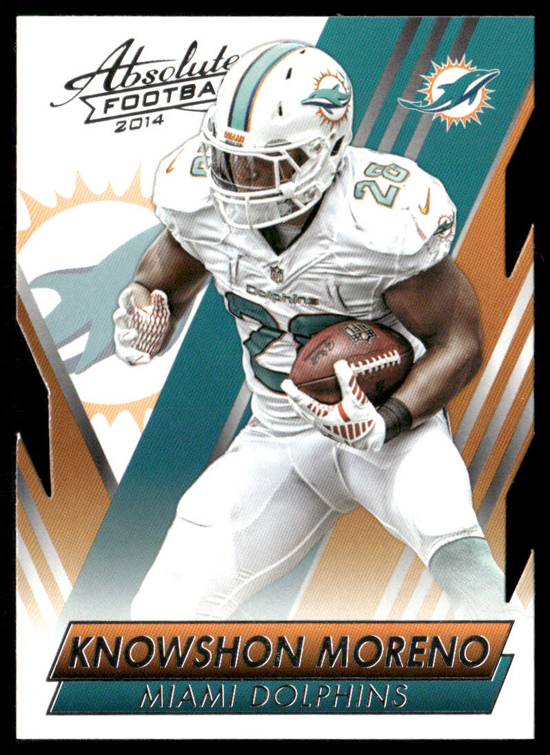 Knowshon Moreno 2014 Panini Absolute Retail #86 Miami Dolphins