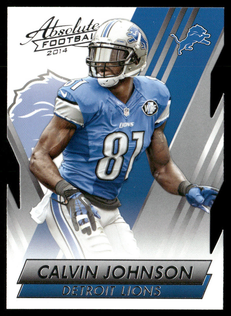 Calvin Johnson 2014 Panini Absolute Retail #97 Detroit Lions