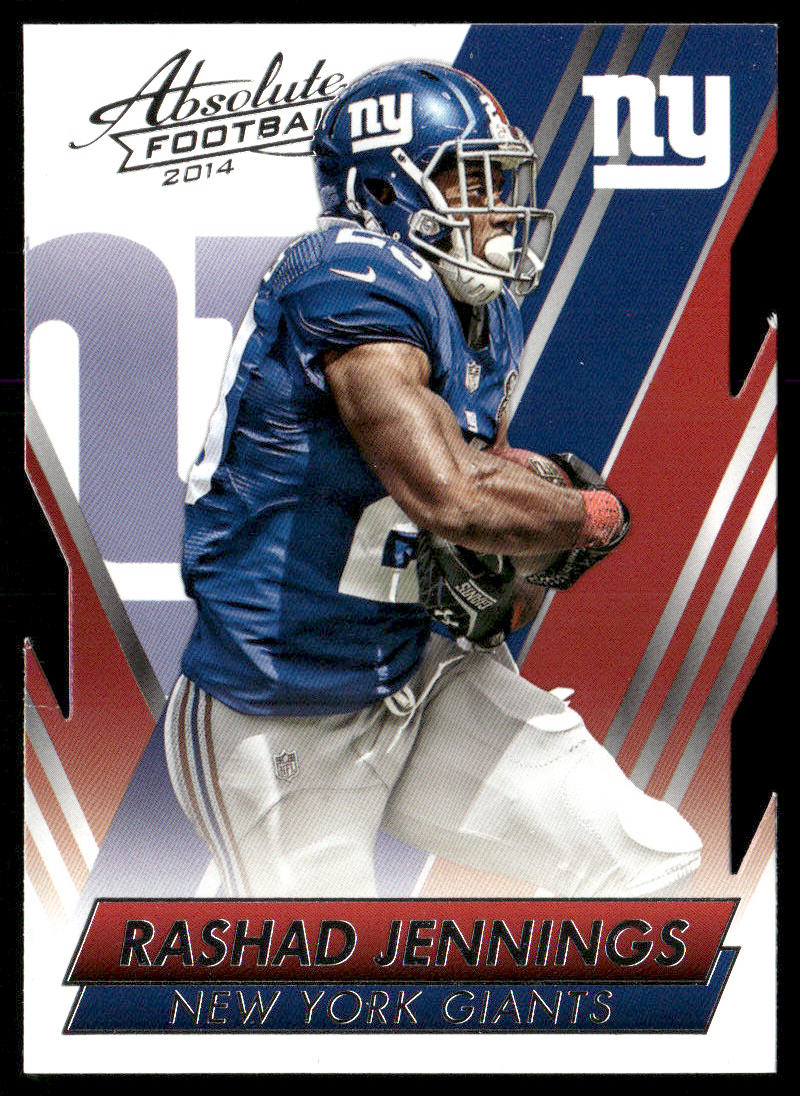 Rashad Jennings 2014 Panini Absolute Retail #100 New York Giants