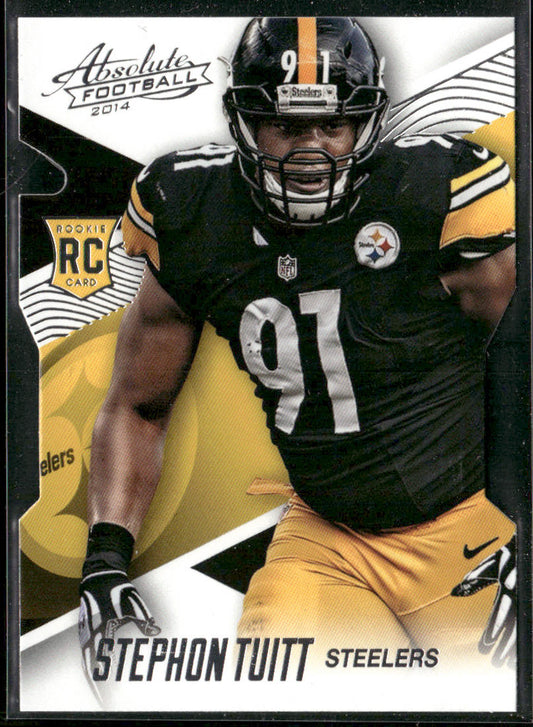 Stephon Tuitt 2014 Panini Absolute Retail #132 RC Pittsburgh Steelers