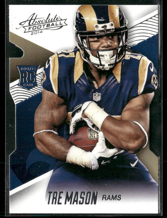 Tre Mason 2014 Panini Absolute Retail Red #141 RC St. Louis Rams