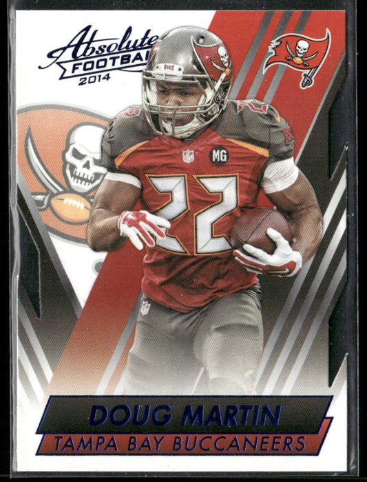 Doug Martin 2014 Panini Absolute Retail Blue #41 Tampa Bay Buccaneers