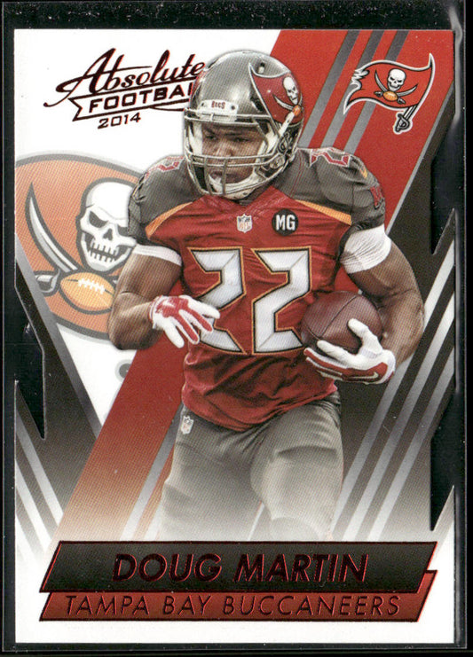 Doug Martin 2014 Panini Absolute Retail Red #41 Tampa Bay Buccaneers