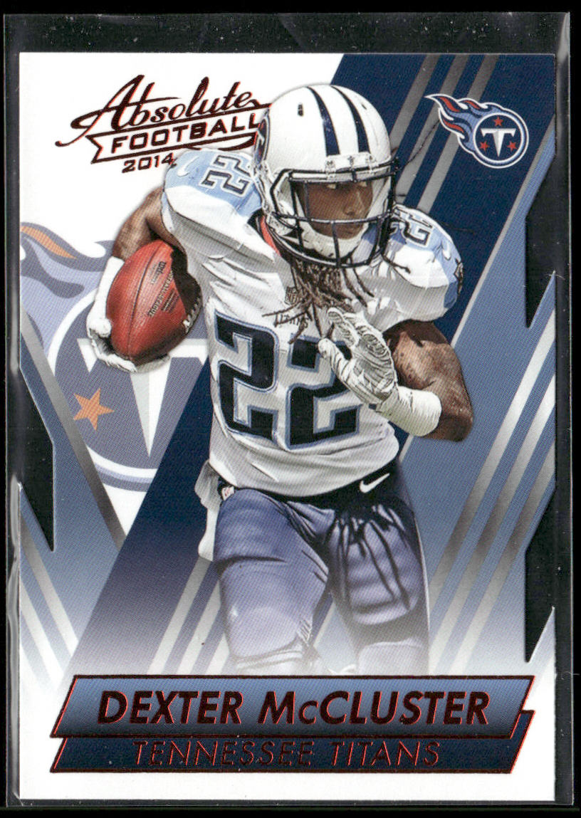 Dexter McCluster 2014 Panini Absolute Retail Red #20 Tennessee Titans