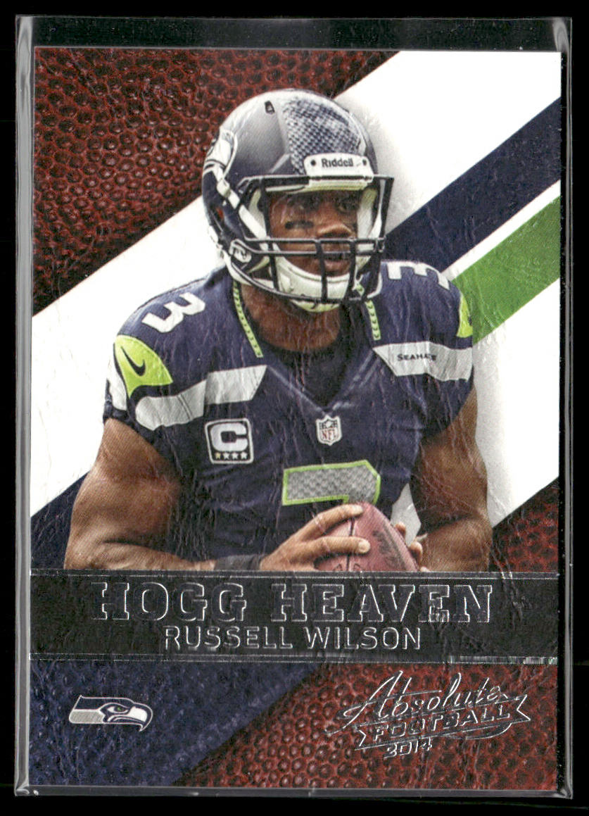 Russell Wilson 2014 Panini Absolute Hogg Heaven #31 Seattle Seahawks