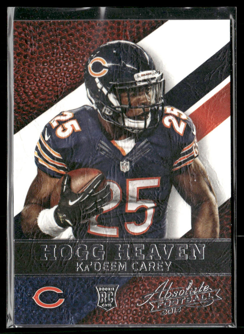 Ka'Deem Carey 2014 Panini Absolute Hogg Heaven #78 Chicago Bears