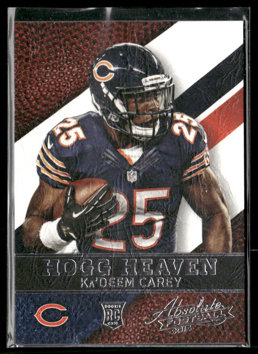 Ka'Deem Carey 2014 Panini Absolute Hogg Heaven #78 Chicago Bears