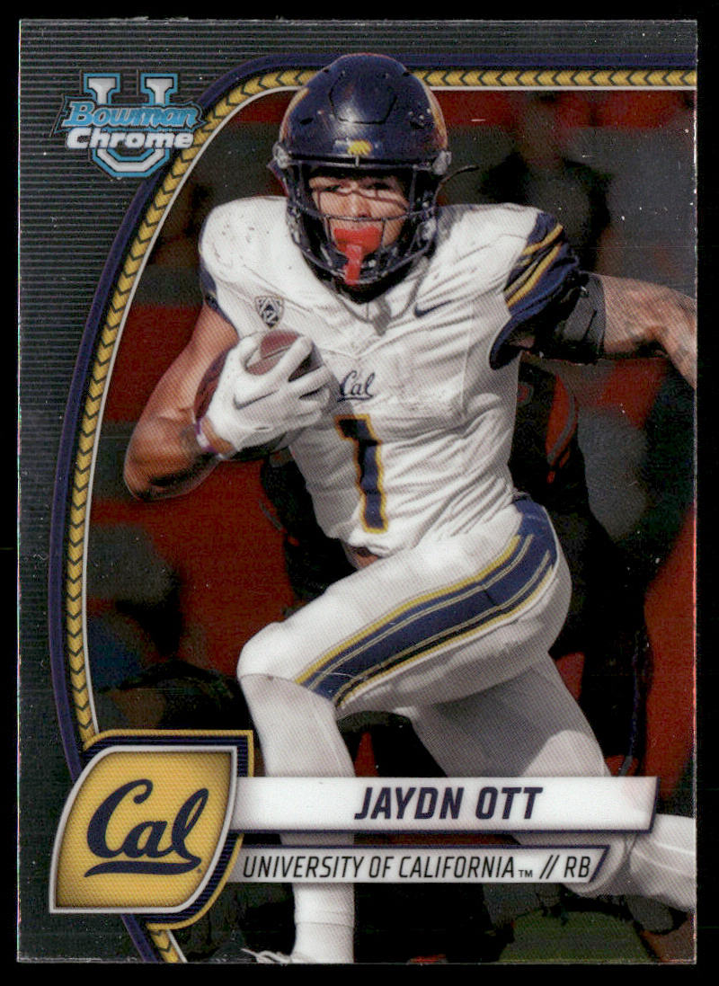 Jaydn Ott 2024 Bowman University Chrome #95 California Golden Bears