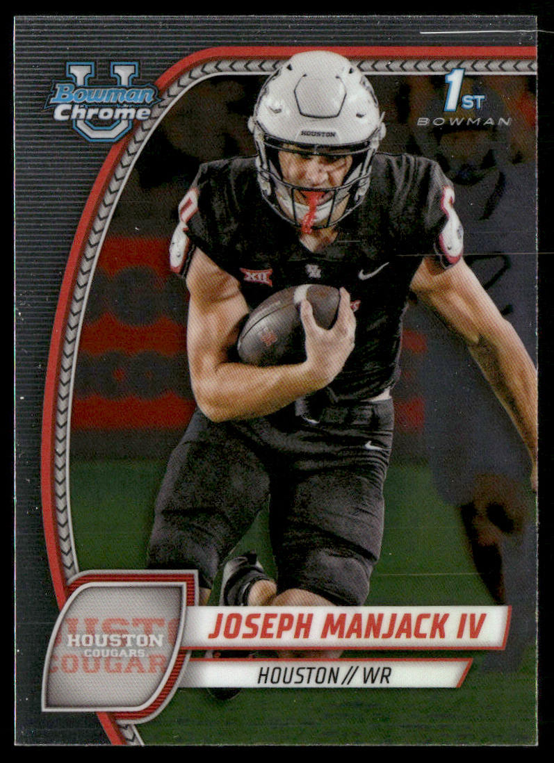 Joseph Manjack IV 2024 Bowman University Chrome #107 Houston Cougars