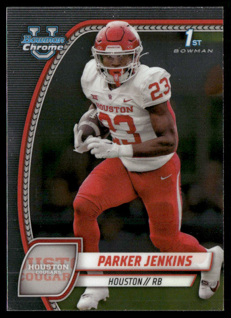 Parker Jenkins 2024 Bowman University Chrome #141 Houston Cougars