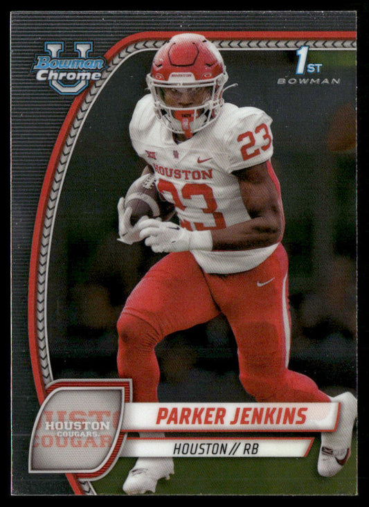 Parker Jenkins 2024 Bowman University Chrome #141 Houston Cougars