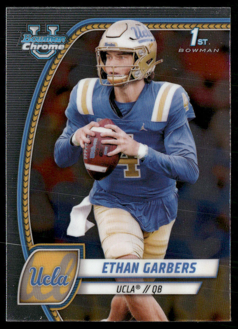 Ethan Garbers 2024 Bowman University Chrome #72 UCLA Bruins