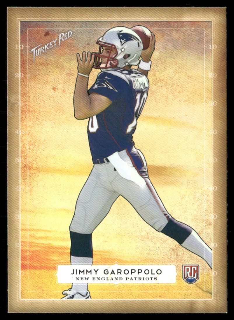 Jimmy Garoppolo 2014 Topps Turkey Red #26 RC New England Patriots