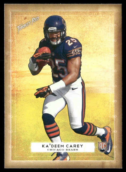 Ka'Deem Carey 2014 Topps Turkey Red #59 RC Chicago Bears