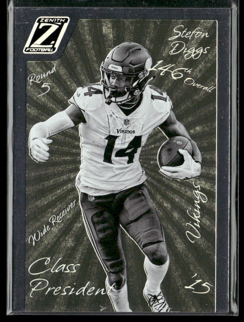 Stefon Diggs 2022 Zenith Class President #CP-2015 Minnesota Vikings