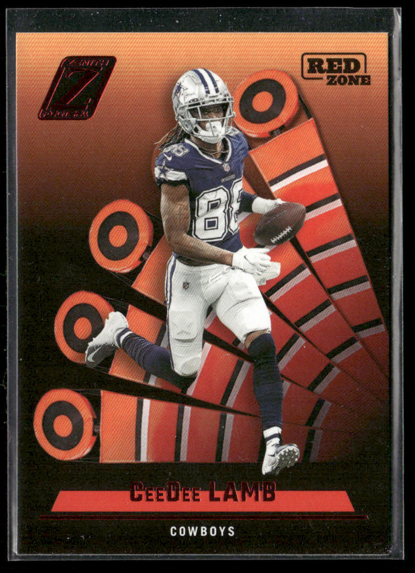 CeeDee Lamb 2022 Zenith Red Zone #16 Dallas Cowboys