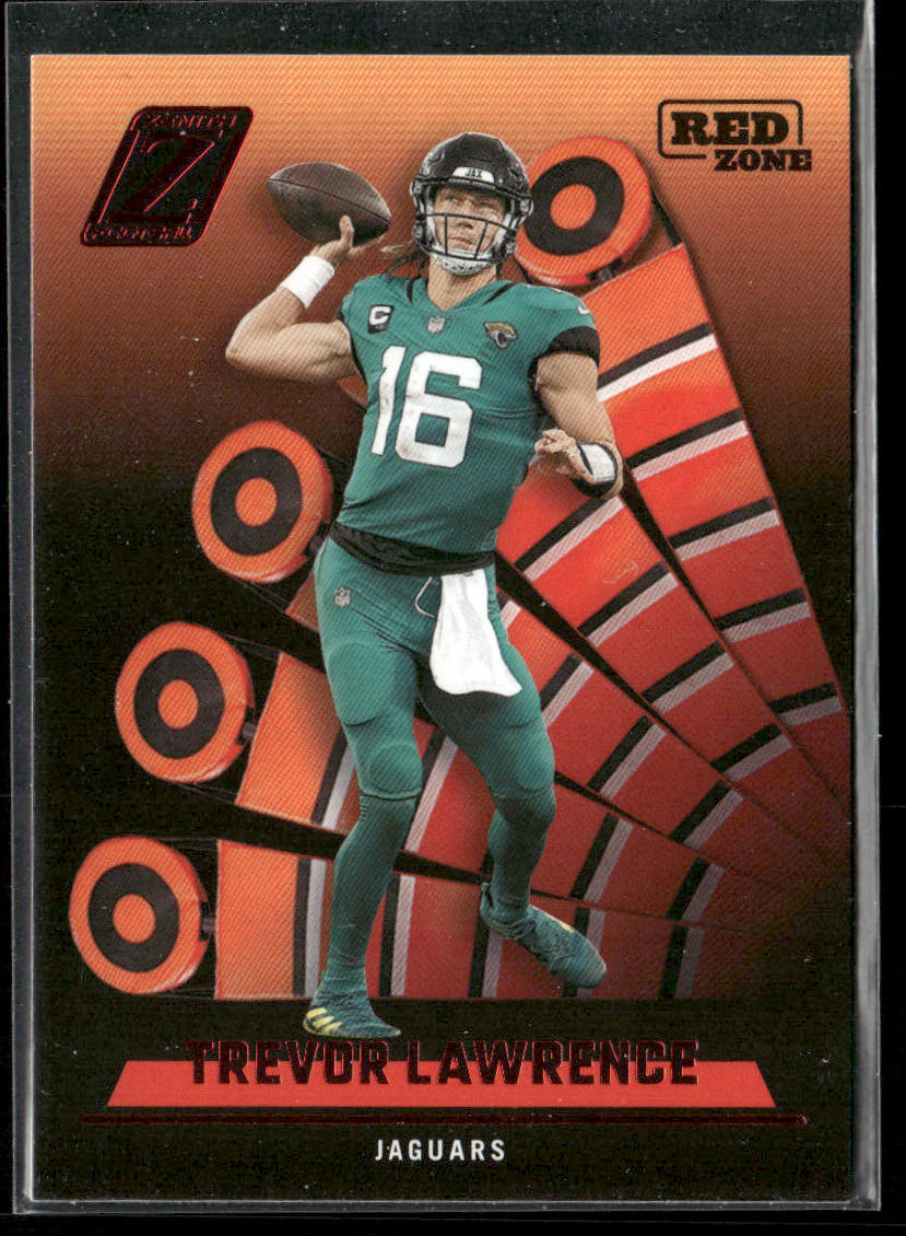 Trevor Lawrence 2022 Zenith Red Zone #58 Jacksonville Jaguars