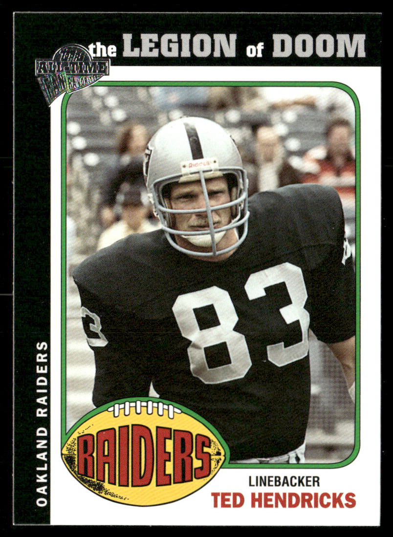 Ted Hendricks 2004 Topps Fan Favorites #83 Oakland Raiders