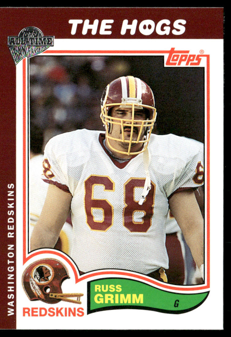 Russ Grimm 2004 Topps Fan Favorites #76 Washington Redskins