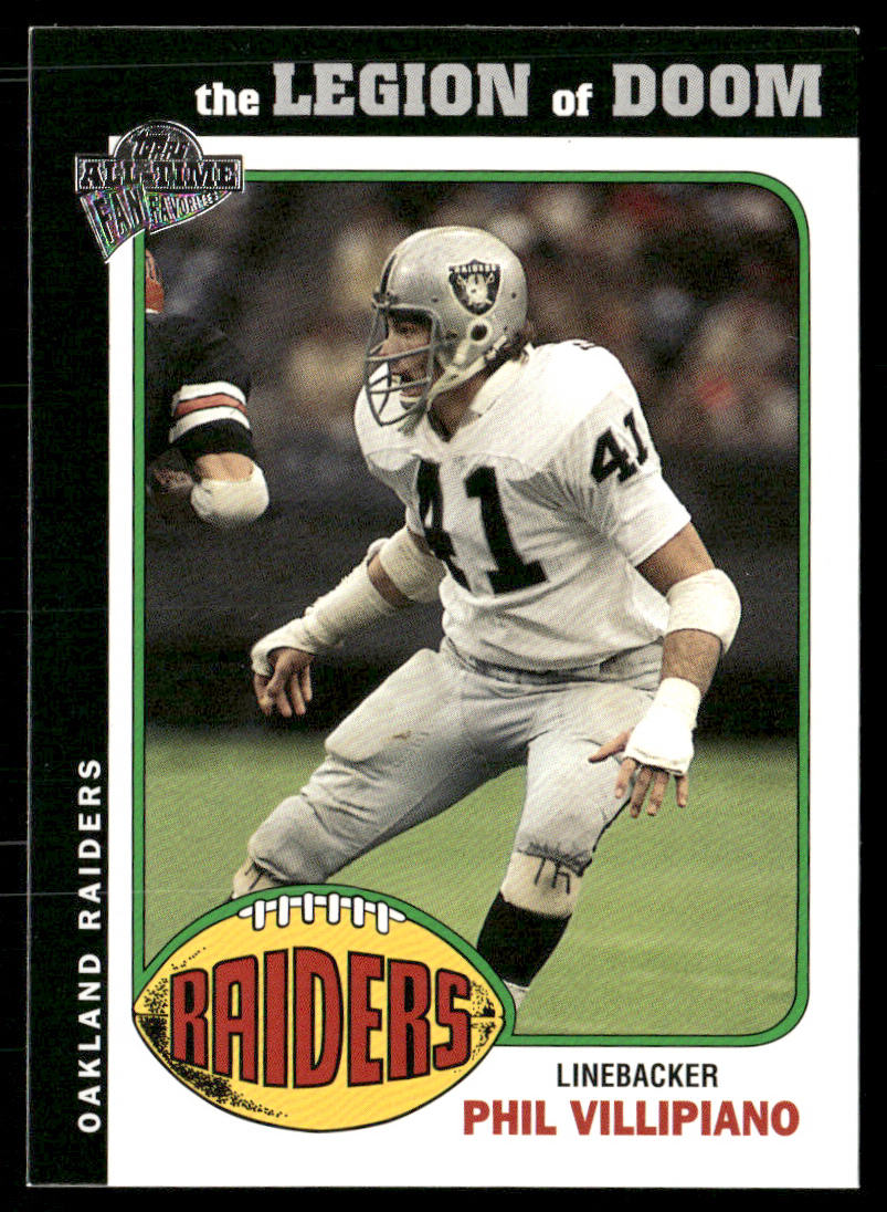 Phil Villapiano 2004 Topps Fan Favorites #72 Oakland Raiders